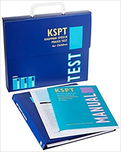 Kaufman Speech Praxis Test for Children: Resource Kit (William Beaumont Hospital Series in Speech and Language Pathology)