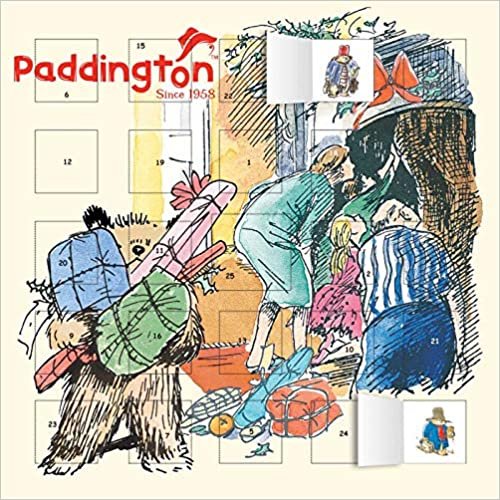Paddington - Peggy Fortnum advent calendar (with stickers) indir