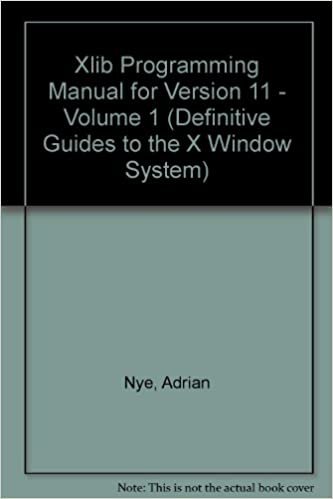 Xlib Programming Manual (Definitive Guides to the X Window System)