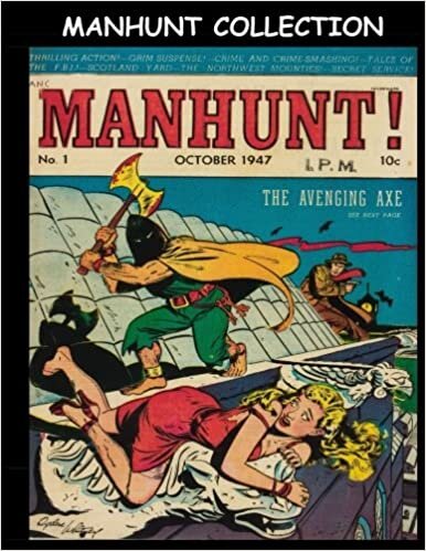 Manhunt Collection: 13 Issue Super Collection - Manhunt #1-#11, #13 & #14 - 1940's Detective Mystery Comic