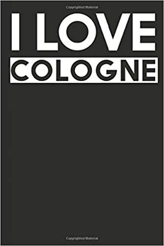 I Love Cologne: A Notebook indir