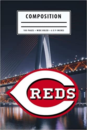 Weekly Planner Composition : Cincinnati Reds Business Notebook- To My Baseball Son , To My Baseball Dad - Baseball Notebook #5