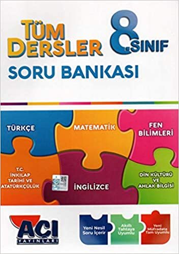 Açı Yayınları 8. Sınıf Tüm Dersler Soru Bankası