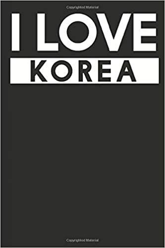 I Love Korea: A Notebook indir