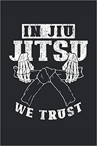 Notizbuch: Blanko Notizheft kariert mit Jiu Jitsu Cover |120 karierte Seiten | Softcover | A5 Format | schönes Cover indir