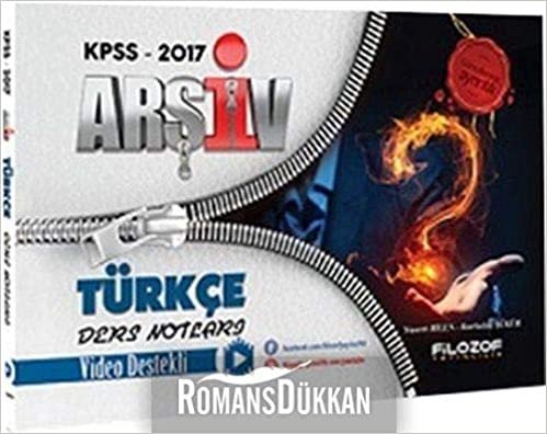 2017 KPSS Arşiv Türkçe Video Ders Notları