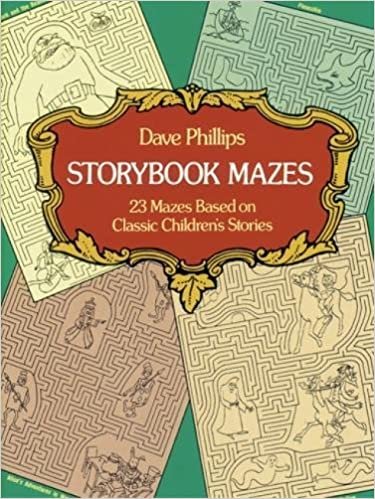 STORYBK MAZES: 23 Mazes Based on Classic Children's Stories (Dover Children's Activity Books) indir