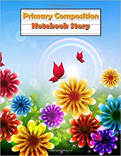 Primary Composition Notebook story: Blank Handwriting Book & Learning To Write 8.5 x 11" (Volume 5) indir