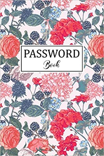 Password Book: A Journal to Organize Your Internet Usernames & Logins | 6" x 9" Small Password Journal and Alphabetical Tabs | Password Logbook | Logbook To Protect Usernames