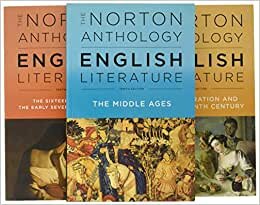 The Norton Anthology of English Literature - 3 volume set: A B & C: Package