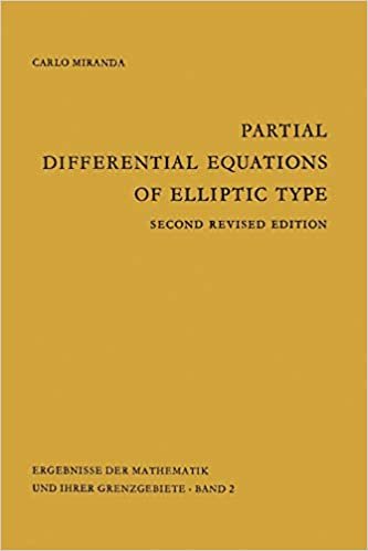 Partial Differential Equations of Elliptic Type (Ergebnisse der Mathematik und Ihrer Grenzgebiete. 1. Folge)