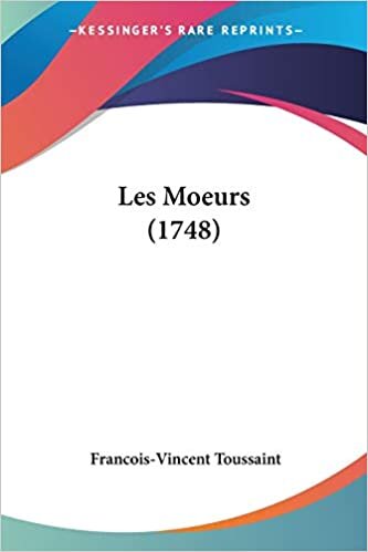 Les Moeurs (1748)