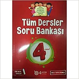 4 Adım 4. Sınıf Tüm Dersler Soru Bankası: Türkçe - Matematik - Fen Bilimleri - Sosyal Bilgiler - İngilizce