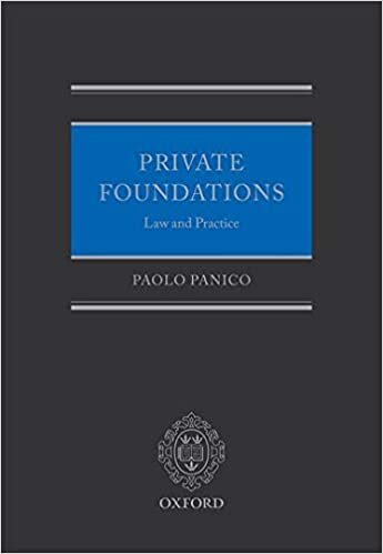 Private Foundations: Law and Practice