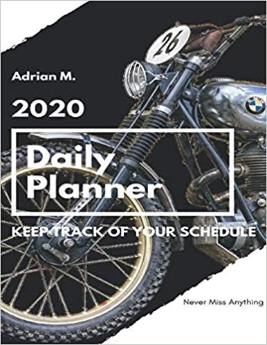 2020 Daily Planner: 8.5x11 12 Months Calendar, Space for daily notes, to do list and everything else. Designed to make YOUR life easier. (2020 Planner, Band 19)