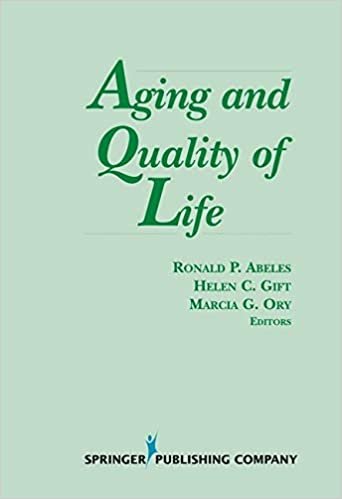 Aging and Quality of Life (Lifestyles & Issues in Aging)
