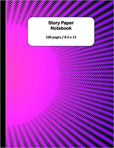 Story Paper Notebook: Writing and Drawing Paper for Kids, Make a story and handwriting practice indir