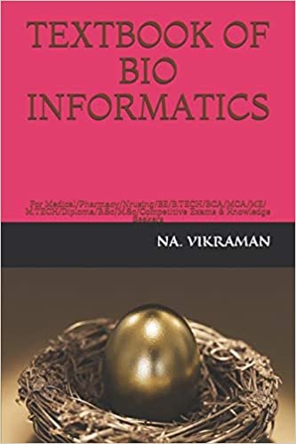 TEXTBOOK OF BIO INFORMATICS: For Medical/Pharmacy/Nrusing/BE/B.TECH/BCA/MCA/ME/M.TECH/Diploma/B.Sc/M.Sc/Competitive Exams & Knowledge Seekers (2020, Band 128)