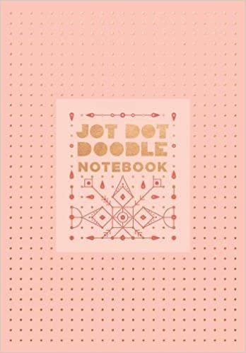 Jot Dot Doodle Notebook (Pink and Rose Gold) (Notebooks)