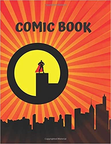 Comic Book: Large format comic book for Kids and Adults 8.5" x 11" (115 Pages ) indir