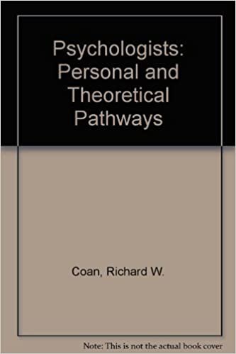 Psychologists: Personal and Theoretical Pathways indir
