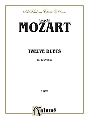 Twelve Duets (Kalmus Edition)