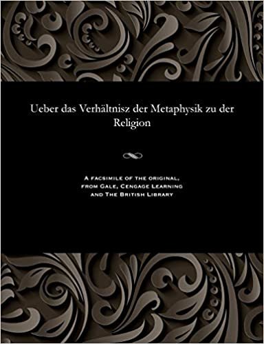 Rehberg, A: Ueber Das Verh ltnisz Der Metaphysik Zu Der Reli