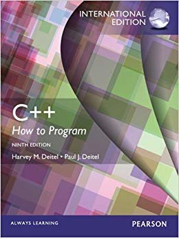 C++ How to Program (Early Objects Version), International Edition