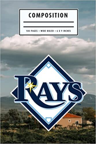 Weekly Planner Composition : Tampa Bay Rays Notebook- To My Baseball Son , To My Baseball Dad - Baseball Notebook #24