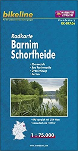 Barnim / Schorfheide Land Cycle Map 2010 indir