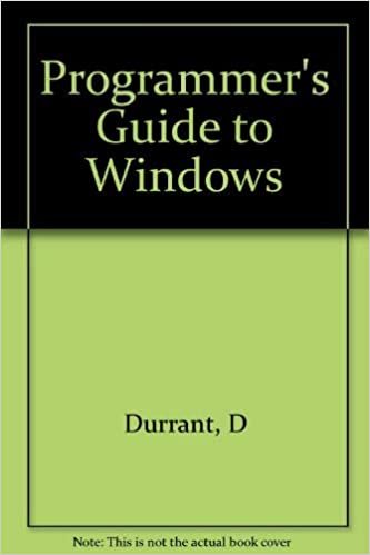 Programmer's Guide to Windows