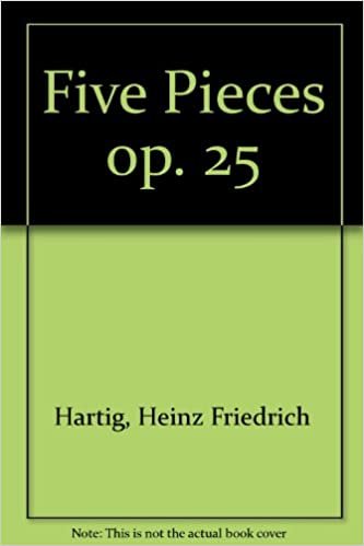 Fünf Stücke: op. 25. Alt-Blockflöte und Gitarre. (Gitarre-Bibliothek)