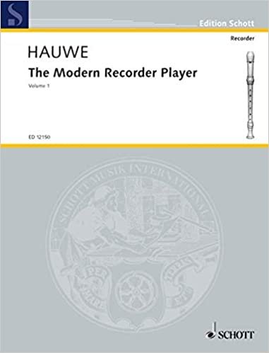 The Modern Recorder Player: Vol. 1. Alt-Blockflöte. (Edition Schott)