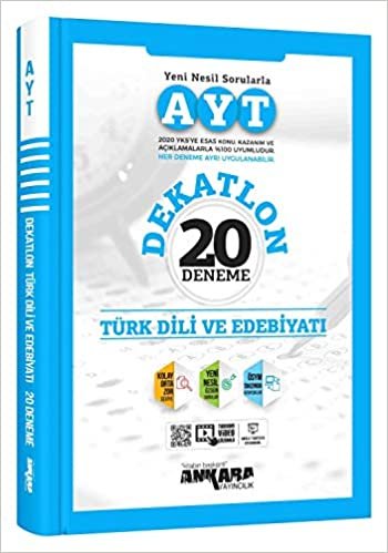 Ankara AYT Türk Dili ve Edebiyatı Dekatlon 20 Deneme 2020