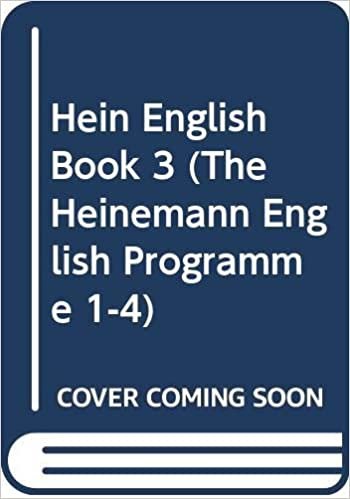 Hein English Book 3 (The Heinemann English Programme 1-4): Coursebook Key Stage 3