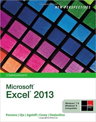 "New Perspectives on Microsoft Excel 2013, Comprehensive by Parsons, June Jamrich, Oja, Dan, Ageloff, Roy, Carey, Patric (2013) Paperback"