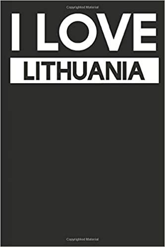I Love Lithuania: A Notebook indir
