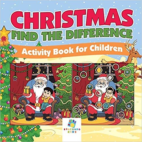Christmas Find the Difference Activity Book for Children indir