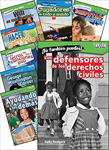 Time for Kids Social Studies Grades 2-3 Spanish, 8-Book Set (Exploring Reading) indir