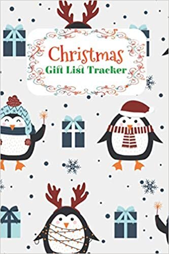 Christmas Gift List Tracker: Ultimate Family Organizer with Gift Planner Holiday Shopping List Online Order and Greeting Card Address Book Tracker for ... Shopping Planner for Christmas Santa