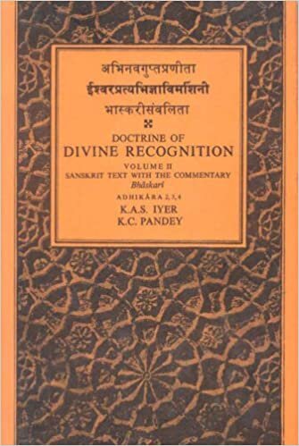 Isvara-Pratyabhijna-Vimarsini of Abhinavagupta: Doctrine of Divine Recognition