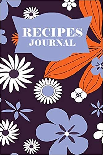 RECIPES JOURNAL: Blank Cookbook journal to write your favorite, Family recipes for gift or keepsake indir