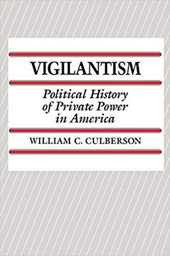 Vigilantism: Political History of Private Power in America (Contributions in Criminology & Penology)