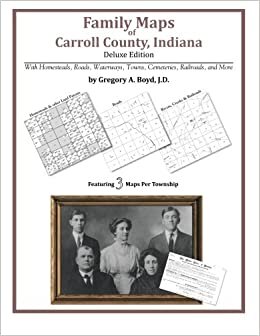 Family Maps of Carroll County, Indiana