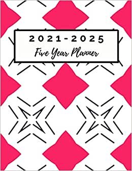2021-2025 Five Year Planner: 5 Year Monthly Planner | 60 Month Pocket Calendar indir