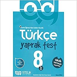 Nitelik Yayınları 8. Sınıf Türkçe Yaprak Testleri indir