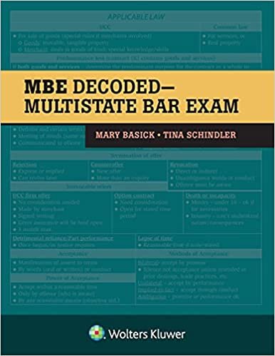 The MBE Decoded: Multistate Bar Exam (Bar Review) indir