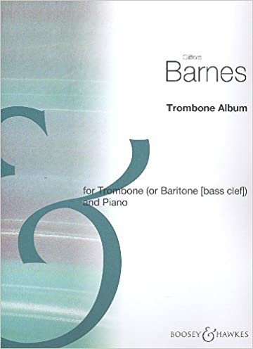 C Barnes Trombone Album Trb/Pf indir