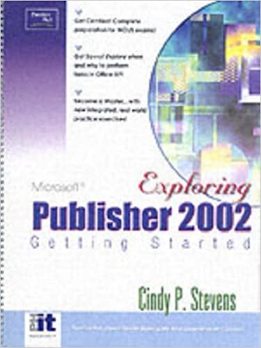 Getting Started With Publisher 2002