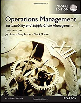 Operations Management: Sustainability and Supply Chain Management, Global Edition